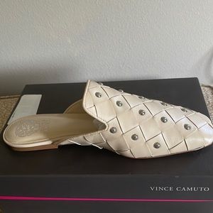 Vince Camuto studded leather mule 9.5